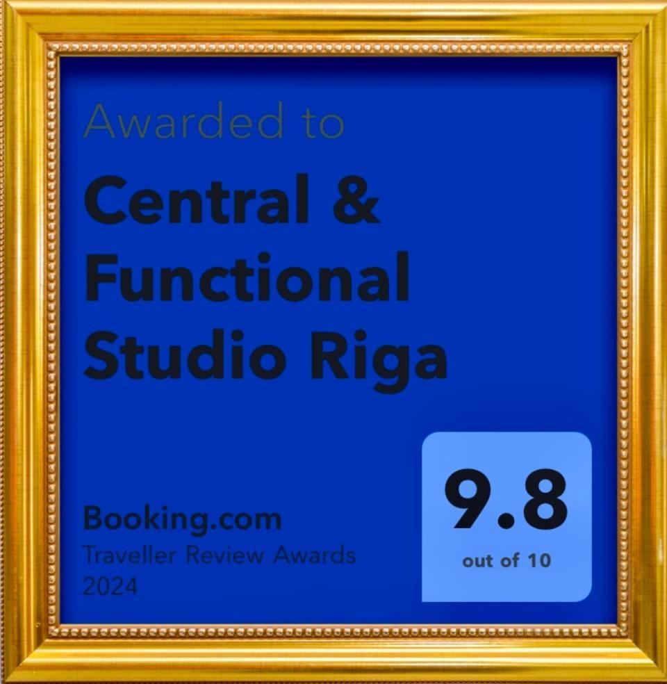 Central & Functional Studio Riga Esterno foto